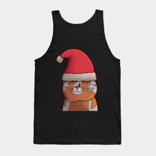 Happy santa cat Tank Top